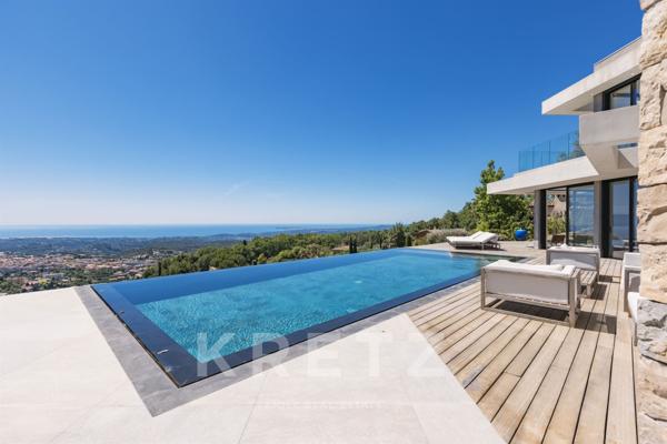 Villa d'architecte Vue mer VENCE