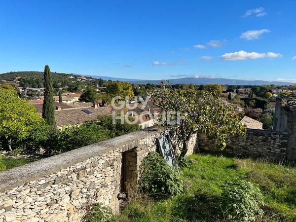 CAUMONT SUR DURANCE : ensemble immobilier et terrain à bâtir