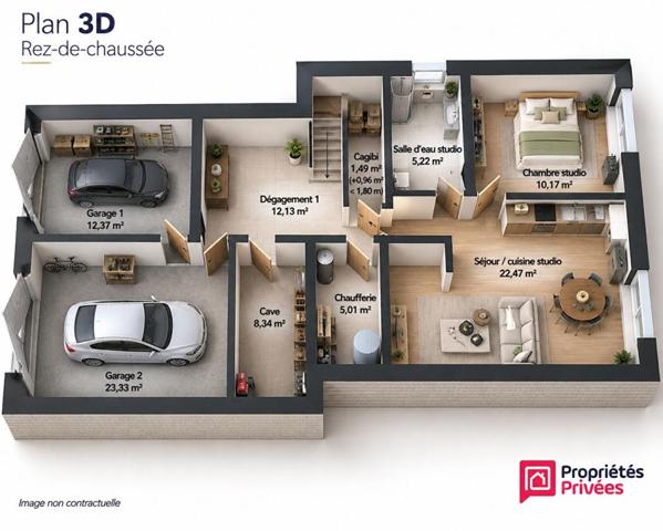 Maison avec T2 Ugine 7 pièces 323 m2