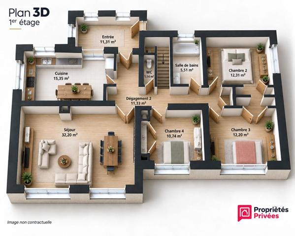 Maison avec T2 Ugine 7 pièces 323 m2