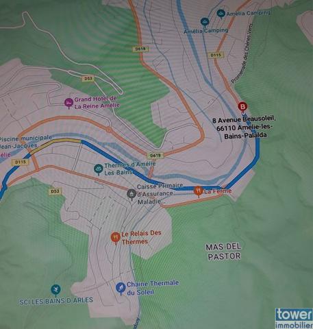 Maison à acheter à Amélie les bains. 66110 avec BRIGITTE LUDOSKY de TOWER-IMMOBILIER