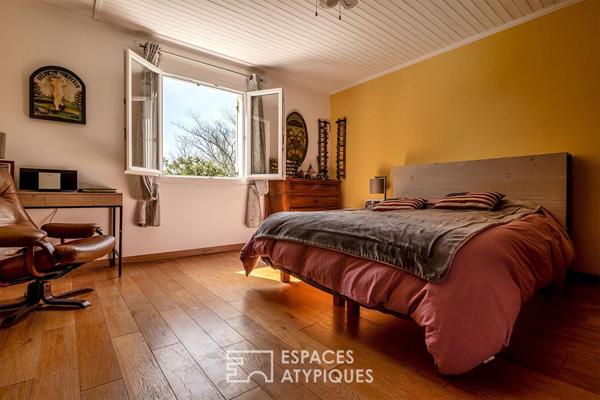 Résidence familiale avec piscine sur les collines de Bergerac