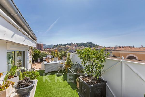 Appartement 3 pièces Terrasse rooftop Nice