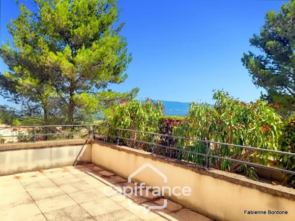 Domaine de Pont royal, BEL APPARTEMENT de 58 m2 REZ DE CHAUSSEE, DOUBLE TERRASSE 40 m2, PARKING SOUS TERRAIN, PISCINE