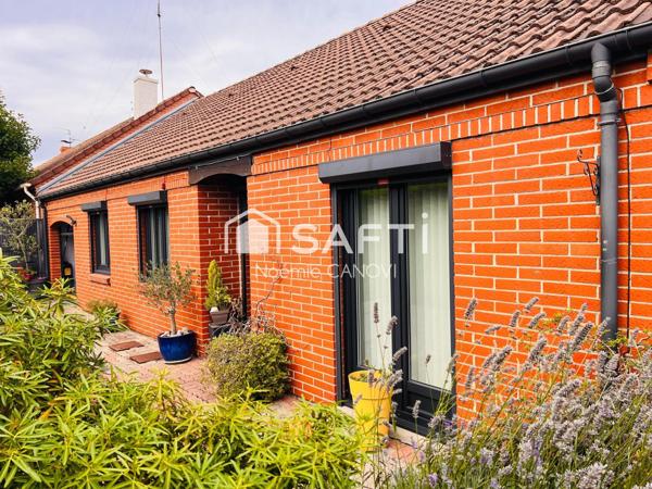 Charmante maison en semi plain-pieds de 107 m²