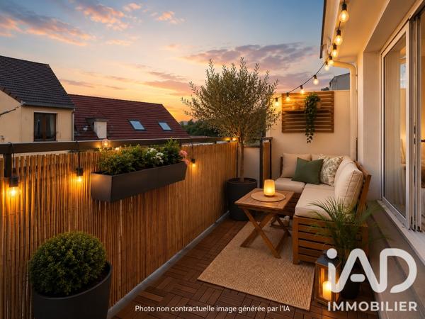 Appartement à vendre 3 pièces 63,02 m² Vaujours