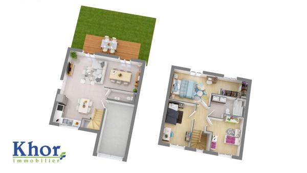 Maison - Rouillon - 4 pièce(s) - 90 m²