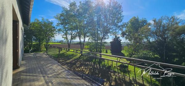 Maison au cadre unique !