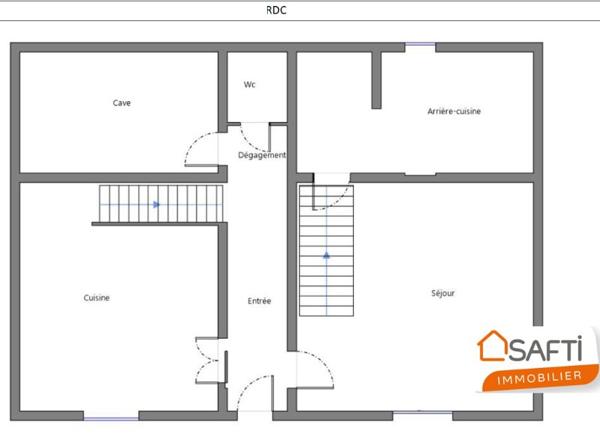 DESCARTES centre Maison libre à HABITER ou LOUER