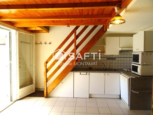 Barcarès Village, Pavillon de 47m²,Garage, Parking