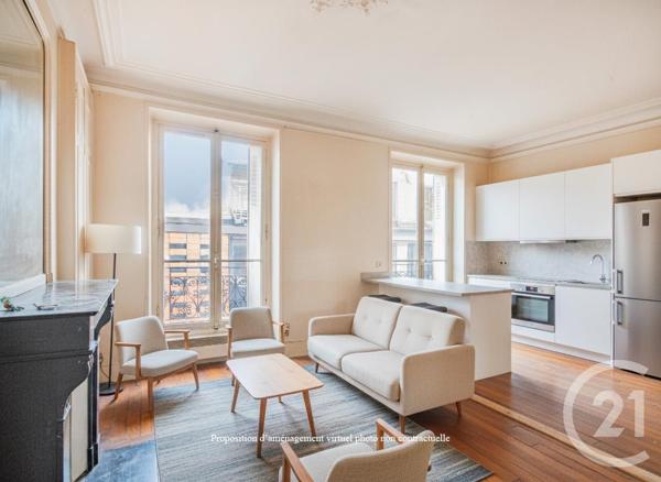 Appartement F2 à vendre  2 pièces - 32,02 m2 PARIS - 75010