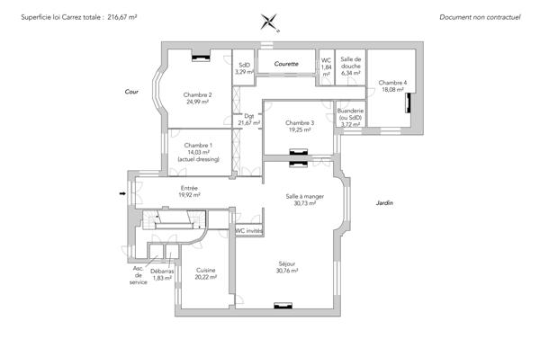 Appartement Paris 16e - VICTOR HUGO / POMPE