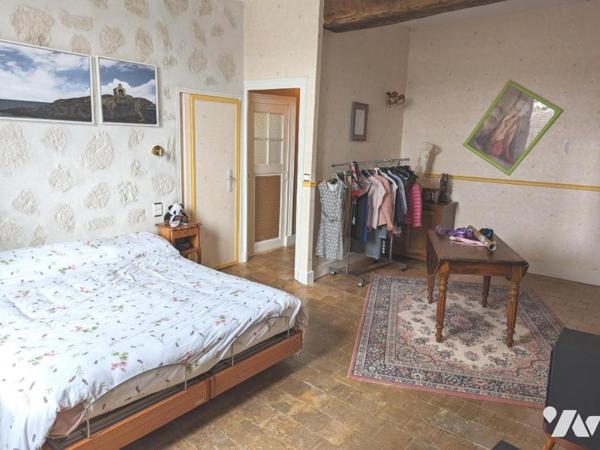 Maison 8 pièces  et local commercial à Ste Maure de Touraine