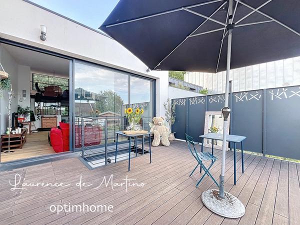 Maison contemporaine récente – 149 m² avec jardin, terrasses et bureau, secteur du Parc des Beaumonts, Montreuil