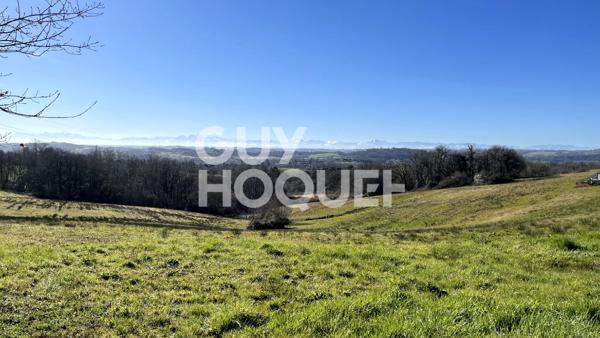 Terrain vue Pyrénées à Orthez