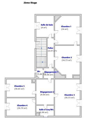Maison à vendre  10 pièces - 233 m2 VERSAILLES - 78
