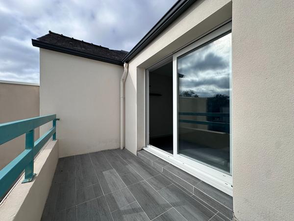 Appartement à vendre à Vannes Tohannic T3 de 55m² parking balcons dernier étage