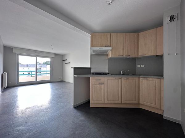 Appartement à vendre à Vannes Tohannic T3 de 55m² parking balcons dernier étage