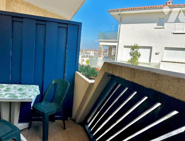 Appartement T1 BIS en bordure du port de plaisance de CAPBRETON (40130), à deux pas de la criée...