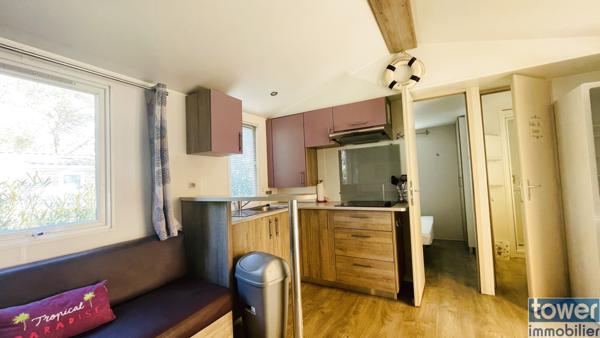 Mobilhome 3 chambres dans parc de loisirs 5 étoiles