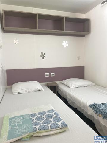 Mobilhome 3 chambres dans parc de loisirs 5 étoiles