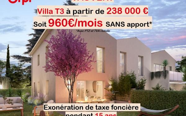 Appartement à vendre    4 pièces • 83 m2 Vauvert