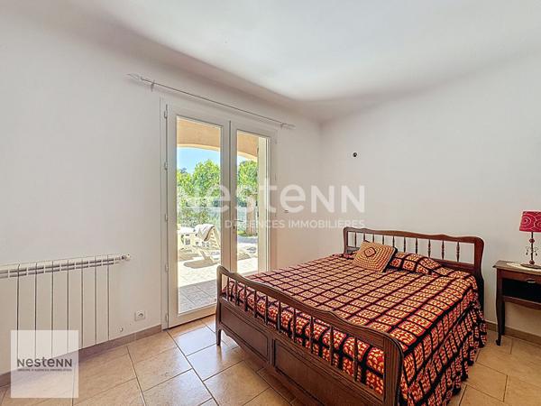 Maison de type 5 d'environ 180m² sur un terrain de 1000m² avec piscine