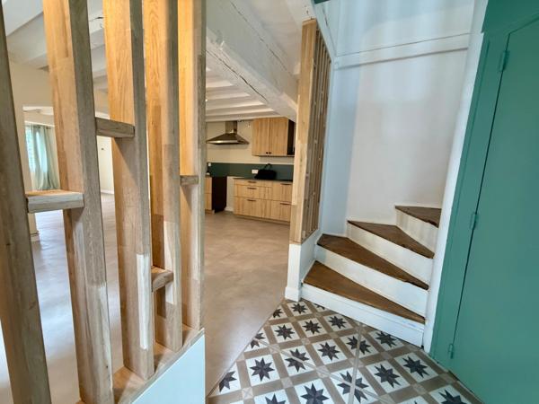 Maison-Appartement rénovée – Centre-ville de Tiercé