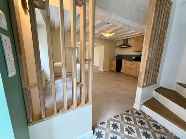 Maison-Appartement rénovée – Centre-ville de Tiercé