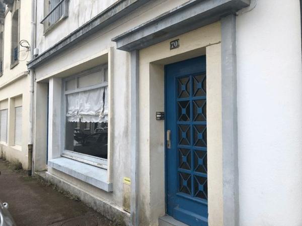 Local commercial 2 pièces T2 F2 34.7 m² à Lorient 70 RUE CARNOT 56100 à louer