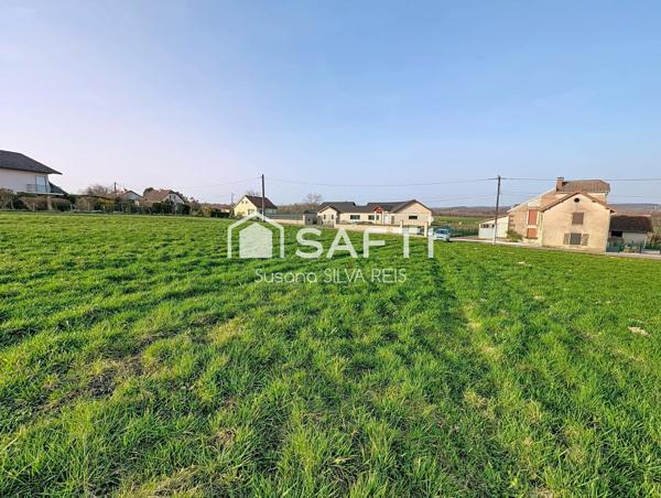 Terrain à bâtir de 1246 m²