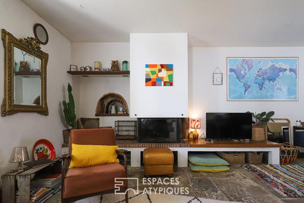 Appartement de charme de plain-pied dans une bâtisse du XVIIᵉ siècle