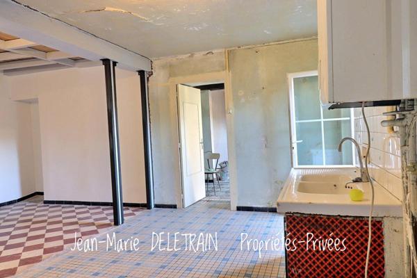 MAISON À RÉNOVER 120 m² - FORT POTENTIEL - 53 800