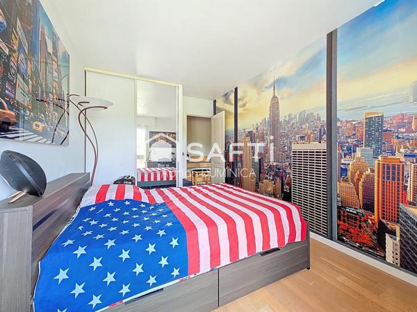 Bel appartement avec une belle vue, parking et cave