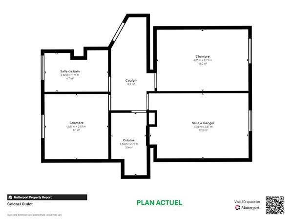 Appartement 2P - 46m² // A proximité du bois de Vincennes