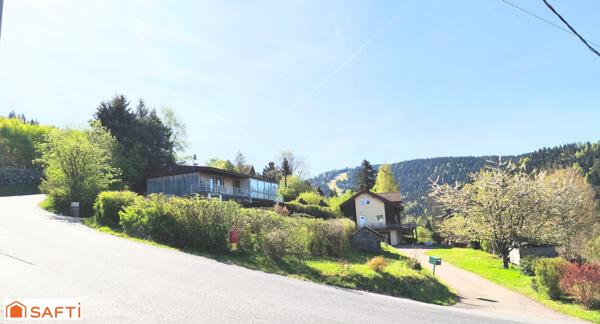 Maison en position dominante avec vue panoramique sur le lac de Gérardmer