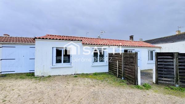 Plain-pied 2 chambres, proche plages et commerces