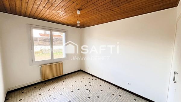 Plain-pied 2 chambres, proche plages et commerces