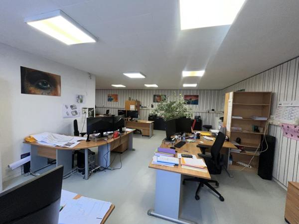 Locaux professionnels avec garage