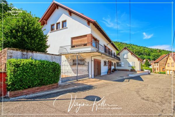 Maison individuelle de 153 m² à vendre à Haegen (67), proche de Saverne : Un écrin de tranquillité en lisière de forêt - Combles aménageables - 2 garages