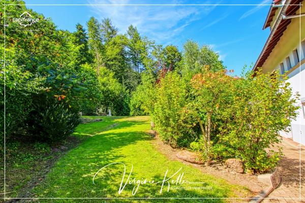 Maison individuelle de 153 m² à vendre à Haegen (67), proche de Saverne : Un écrin de tranquillité en lisière de forêt - Combles aménageables - 2 garages