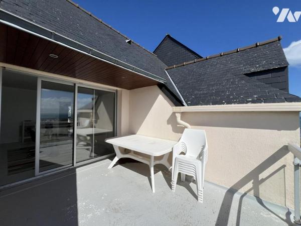 SAINT-QUAY-PORTRIEUX - SPACIEUX APPARTEMENT AVEC VUE MER IMPRENABLE
