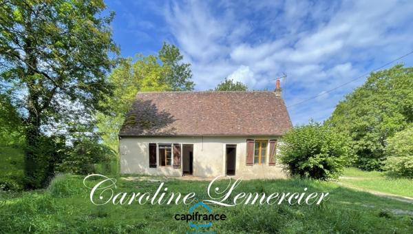 Maison à vendre  5 pièces proche de CONNERRE (72)Fermette en campagne 100 m² habitables, 3 chambres, terrain 6000 m², cavité souterraine