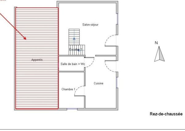 Maison à vendre  5 pièces proche de CONNERRE (72)Fermette en campagne 100 m² habitables, 3 chambres, terrain 6000 m², cavité souterraine