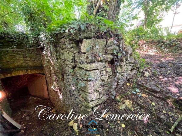Maison à vendre  5 pièces VOUVRAY SUR HUISNE  (72)Fermette en campagne 100 m² habitables, 3 chambres, terrain 6000 m², cavité souterraine