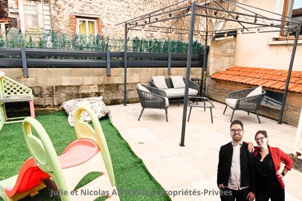 Saint Just Malmont 43240 Maison  de village 127m², 4 chambres, terrasse jardin et cave