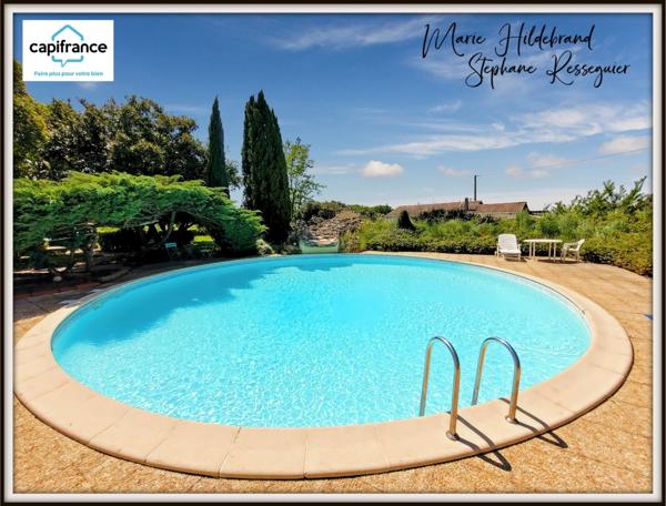 Maison style landaise - 7 chambres - 254m² habitable - jardin de plus de 5000m²