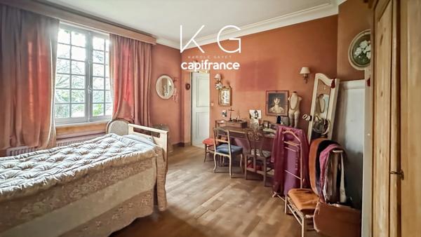 Maison de famille 230 m2 à vendre sur terrain de 3 700 m² piscinable, dépendances 326 m2, Gonneville-sur-Honfleur à 10 min d’Honfleur et 20 min de Deauville