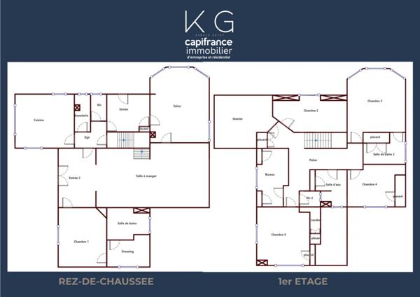 Maison de famille 230 m2 à vendre sur terrain de 3 700 m² piscinable, dépendances 326 m2, Gonneville-sur-Honfleur à 10 min d’Honfleur et 20 min de Deauville