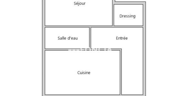 À vendre Studio 25.65 m² - Paris 75019